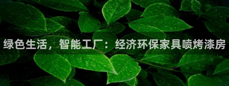 杏宇平台首页登录：绿色生活，智能工厂：经济环保家具喷烤漆房